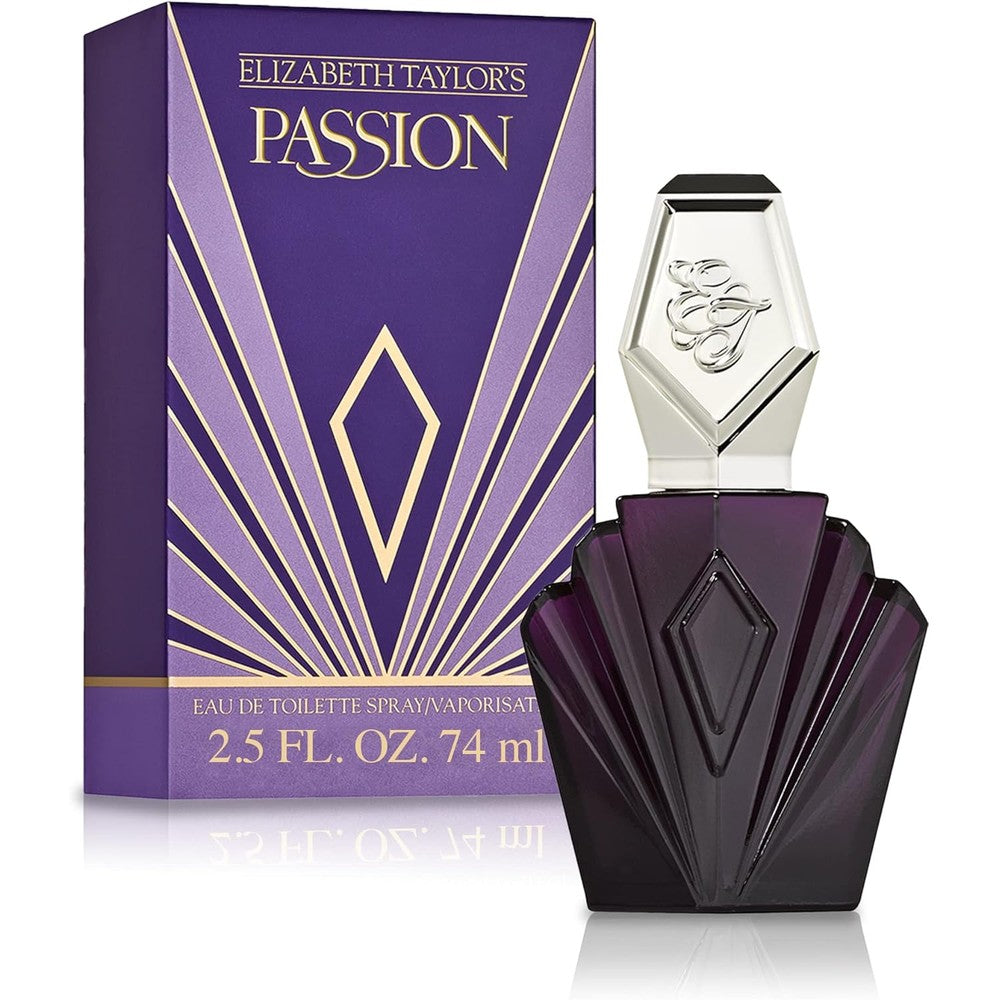 Elizabeth Taylor Passion Eau De Toilette front view bottle