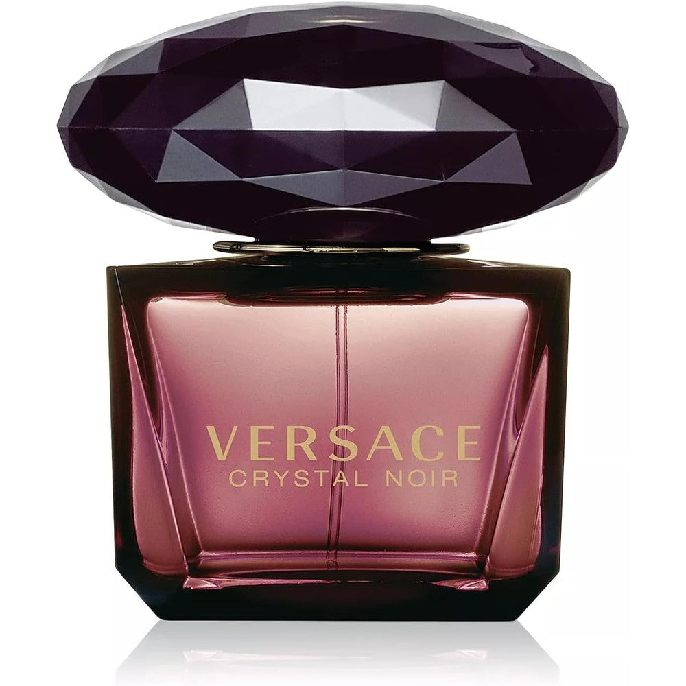 Versace Crystal Noir Eau De Toilette Spray 3 Fluid Ounce front view