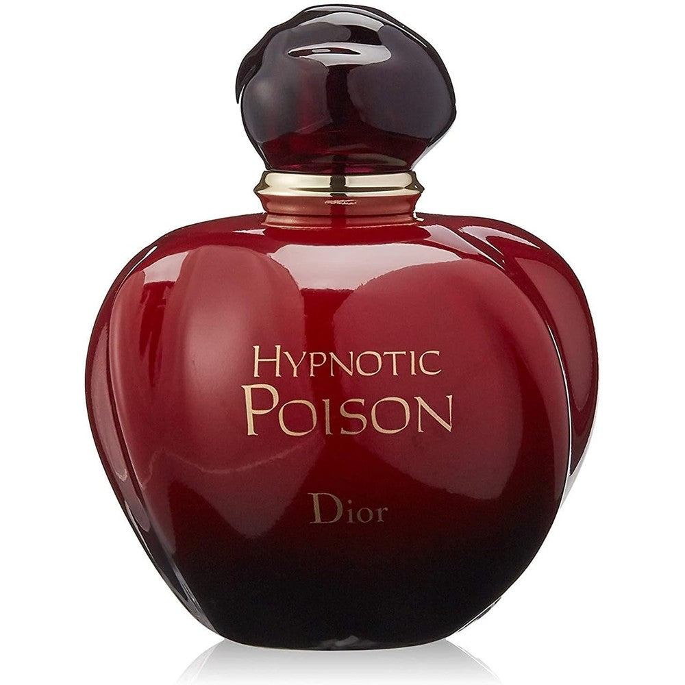 Dior Hypnotic Poison Eau De Toilette front view of the red bottle