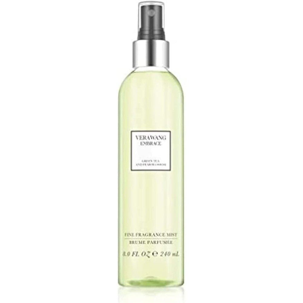 Vera Wang Embrace Green Tea and Pear Blossom body mist front view