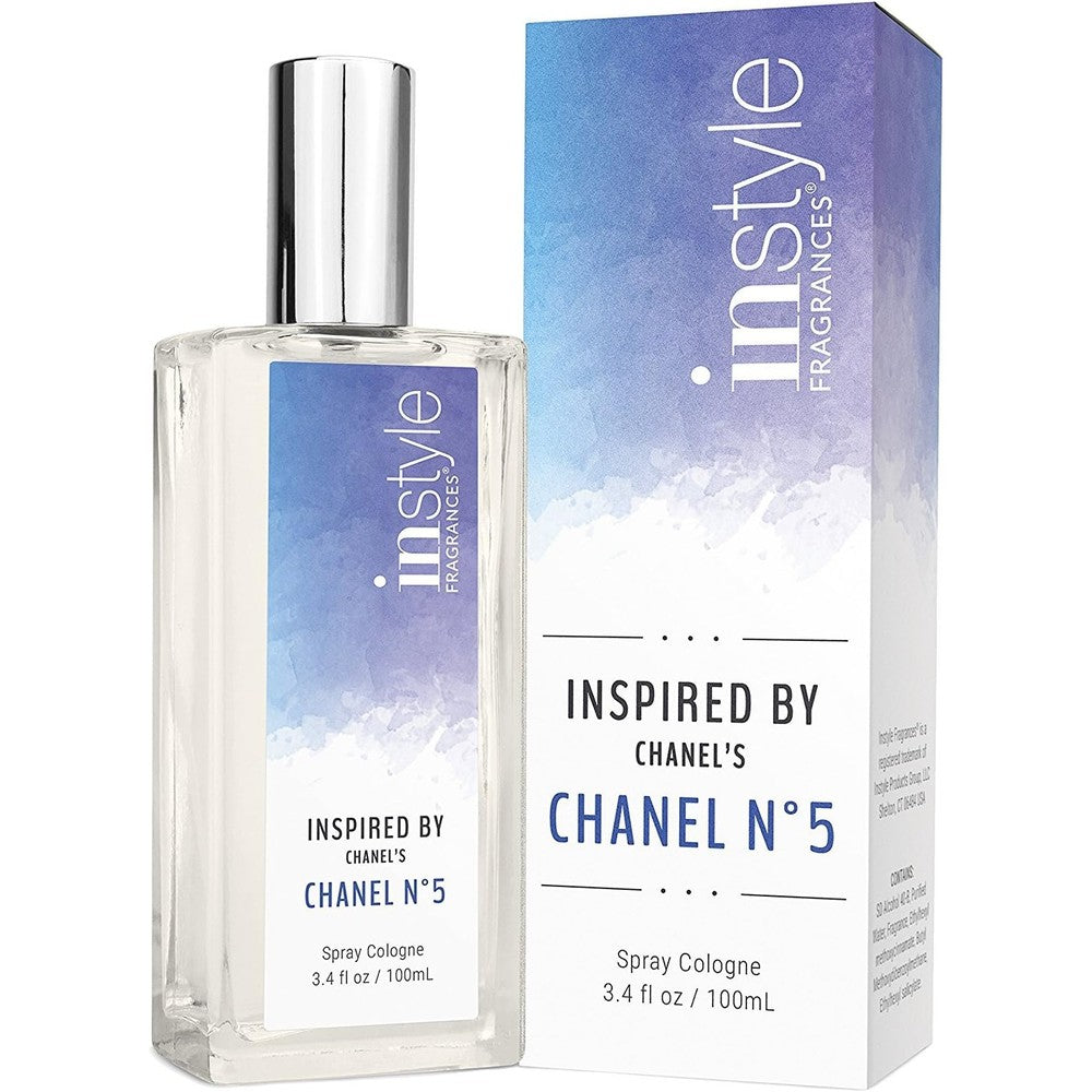 Gandhi Sugandh Bhandar Instyle Fragrances inspired by Chanel Number 5 front view bottle