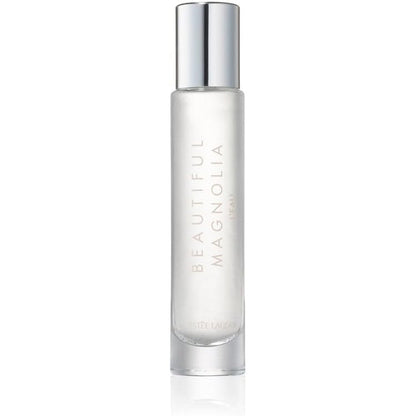 Estée Lauder Beautiful Magnolia L'Eau Eau de Toilette travel spray front view premium luxury perfume for women