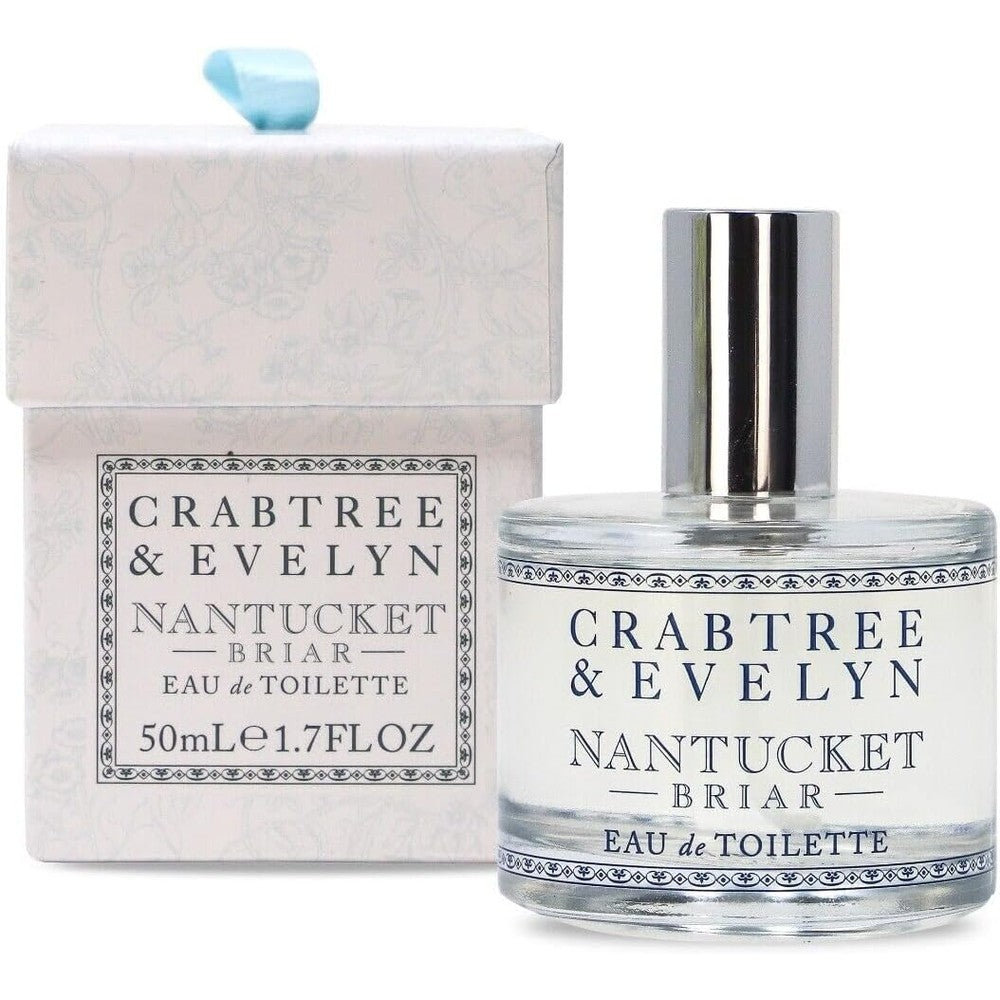 Crabtree and Evelyn Nantucket Briar Eau De Toilette bottle front view premium women perfume spray