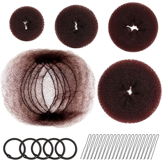 FANDAMEI Hair Accessory Set complete styling kit front view displaying all items.