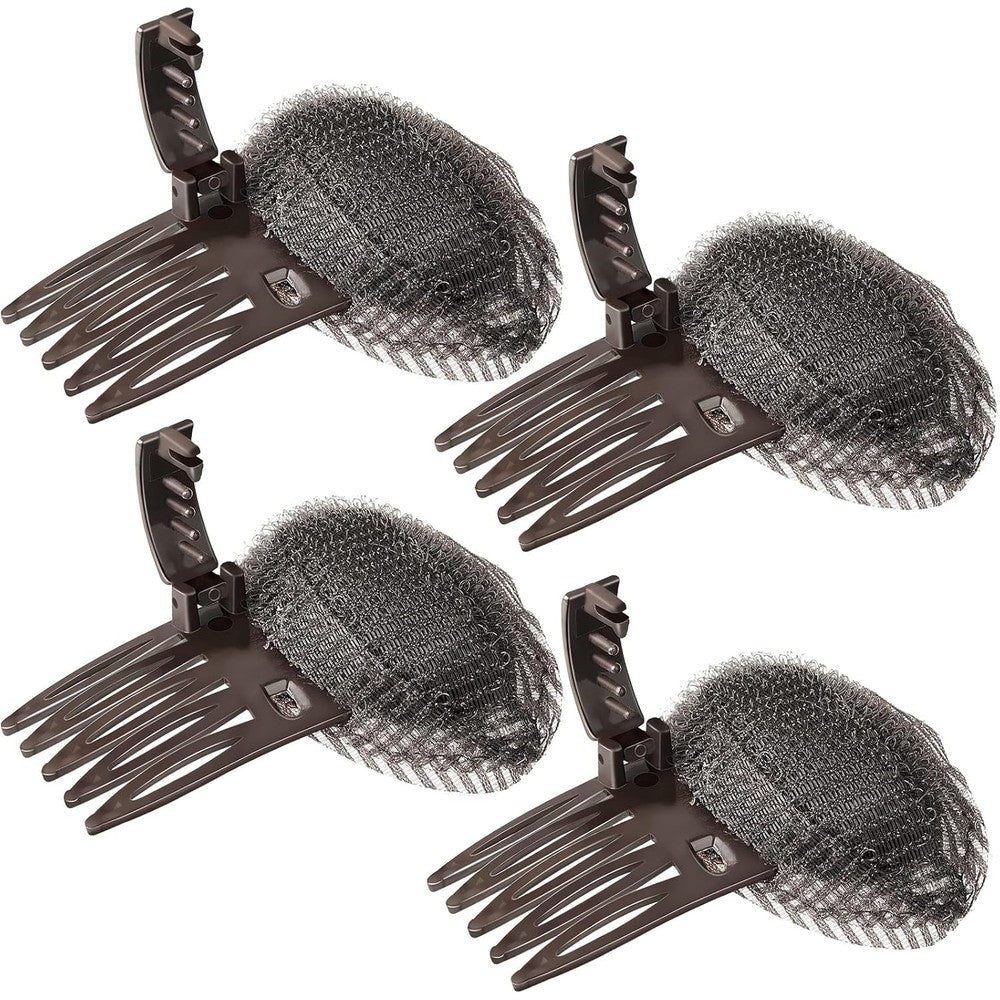 Waydress invisible puff hair accessories front view showing volume base clips
