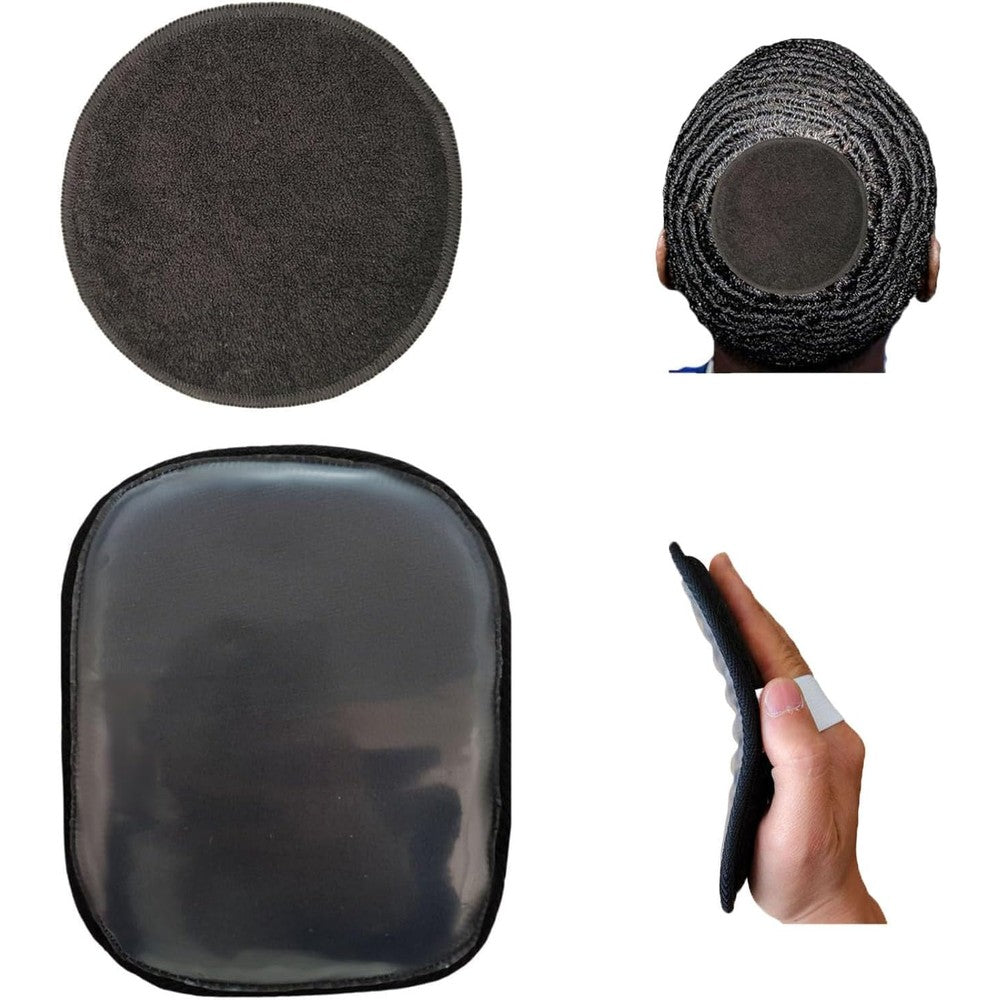 Kep-Mve crown patch for waves with 360 laydown pad set front view