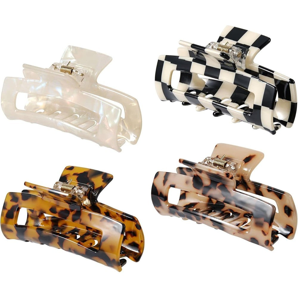 SL Sursarbelor 4 Piece Hair Claw Clips set front view