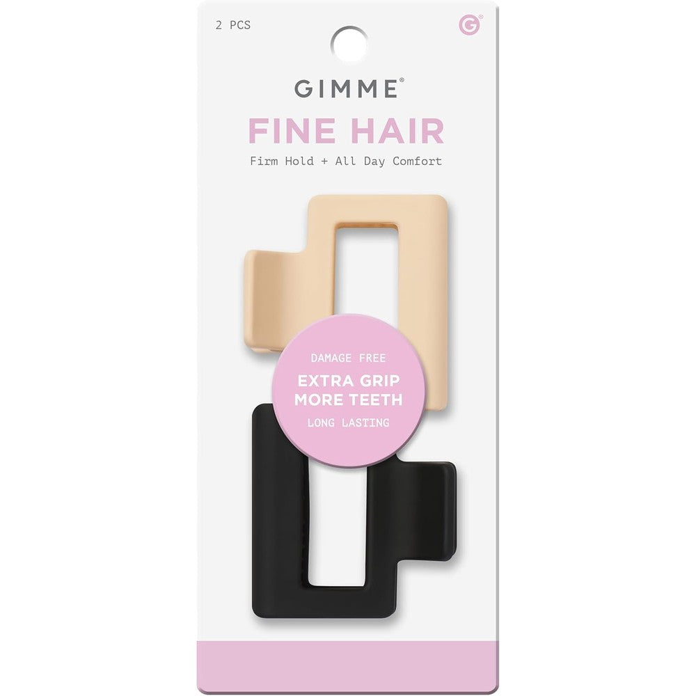 Gimme Beauty Fine Hair Extra Grip More Teeth Clip front view