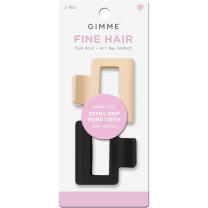 Gimme Beauty Fine Hair Extra Grip More Teeth Clip front view