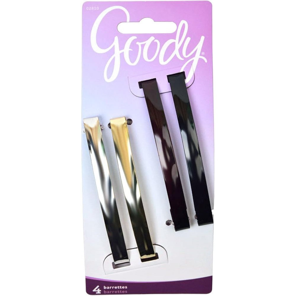 Goody Domed Tight Barrettes 3 Inch Front View