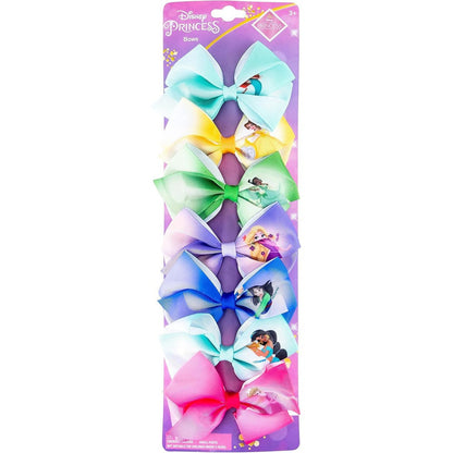 Luv Her Disney Princess hair accessories gift set front packaging view showcasing seven colorful clips.