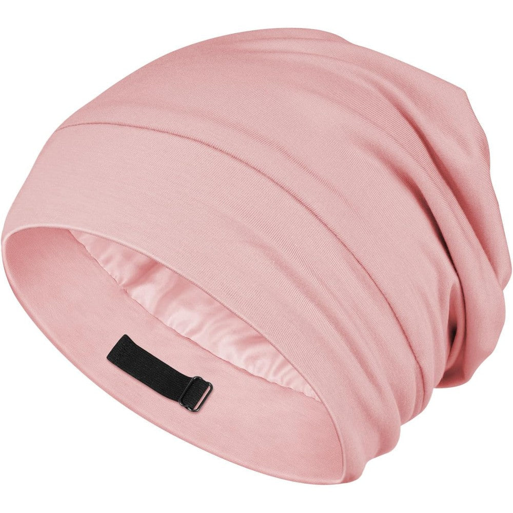 Olesilk Mulberry silk baby bonnet front view