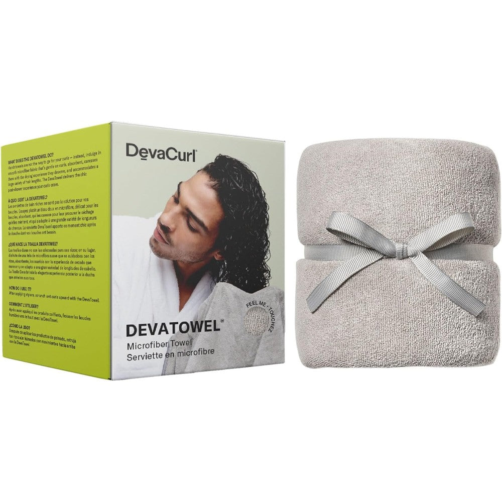 DevaCurl Microfiber Anti-Frizz Hair Towel front view