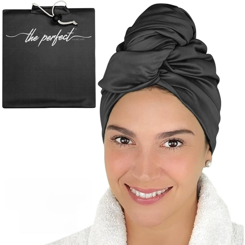 The Perfect Haircare Microfiber Hair Towel Wrap front view