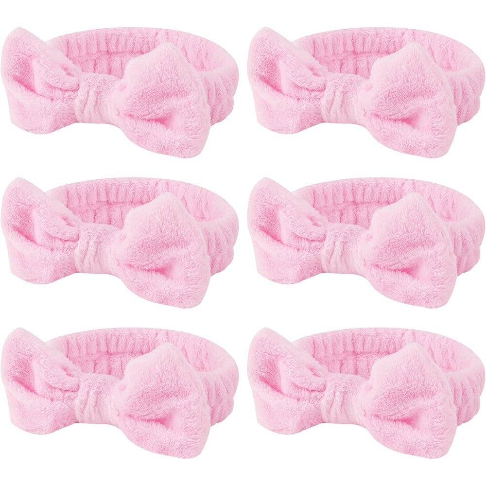 Casoty pink spa headband set front view