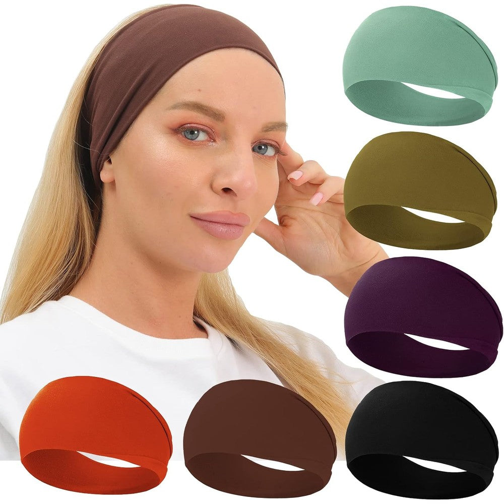 Ritoper workout wide headbands for women front view