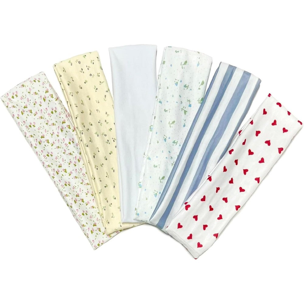 Terse fashion women's non-slip floral headband front view