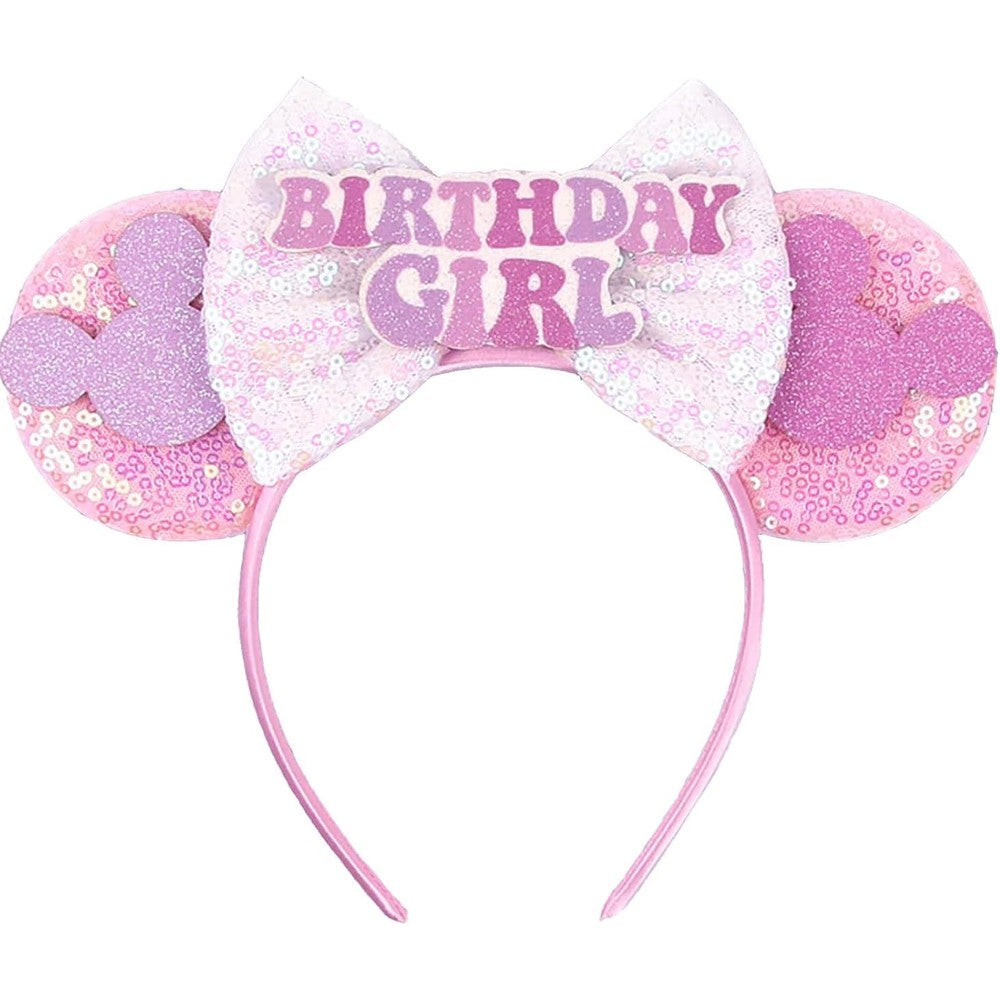 Razko Pink Minnie Ears Hair Accessory front view