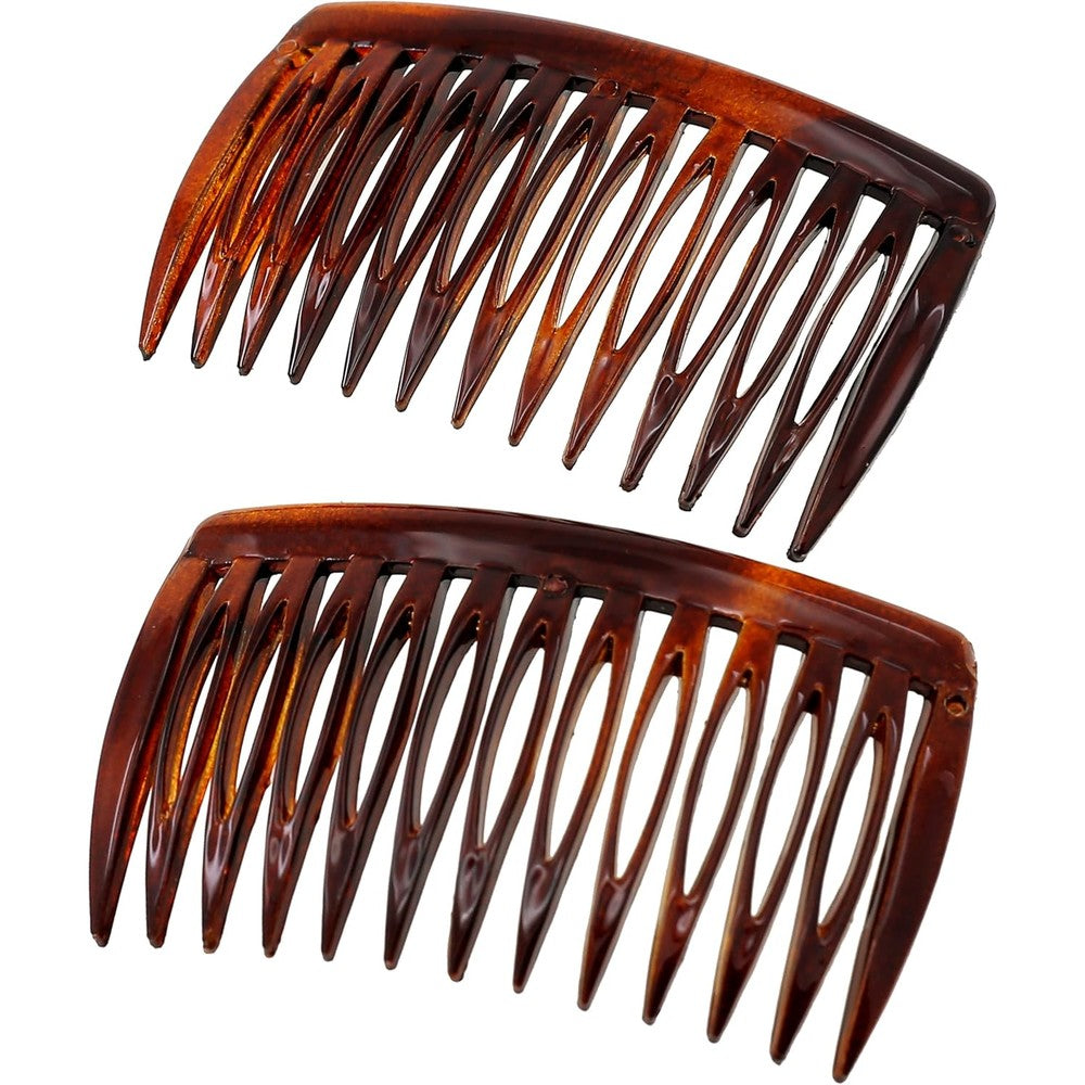 Camila Paris tortoise shell French hair side comb front view