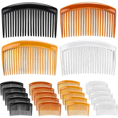 Btyms French Twist Hair Side Combs set of 6 front view