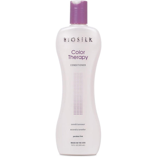 BioSilk Color Therapy Conditioner front view bottle for color protection