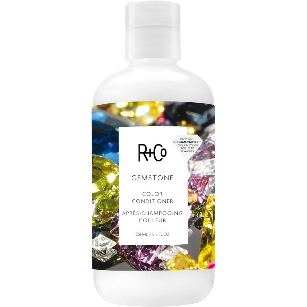 R+Co Gemstone Color Conditioner front view premium hair color protection formula