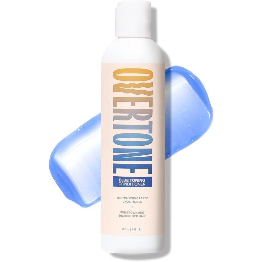 oVertone Blue Toning Conditioner 8 ounce bottle front view