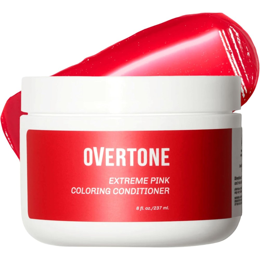 Overtone color depositing conditioner extreme pink front view