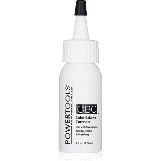 Powertools CBC Color Balance Corrector front view bottle for neutralizing brassy hair tones