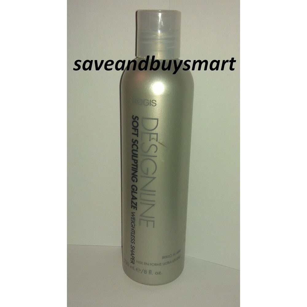 Regis Designline Soft Sculpting Glaze Weightless Shaper 8 ounce bottle front view professional hair styling