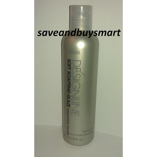 Regis Designline Soft Sculpting Glaze Weightless Shaper 8 ounce bottle front view professional hair styling