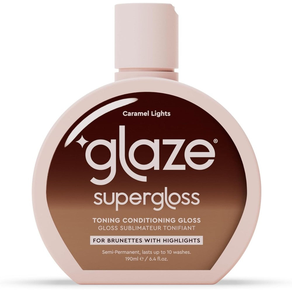 Glaze Super Gloss Caramel Lights bottle front view