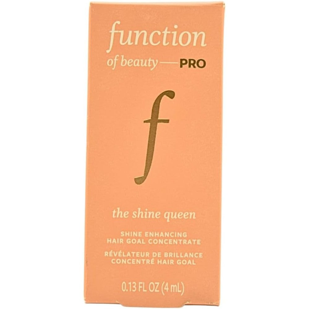 Function of Beauty Pro The Shine Queen Hair Goal Concentrate bottle front view