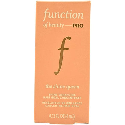 Function of Beauty Pro The Shine Queen Hair Goal Concentrate bottle front view