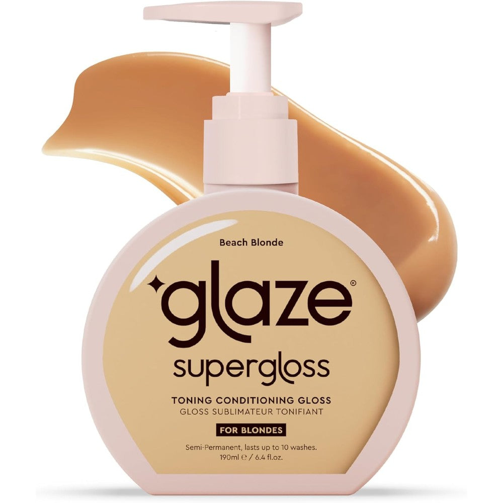 Glaze Supergloss Color Conditioning Gloss Warm Blonde bottle