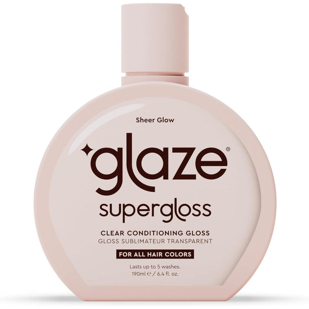 Glaze Supergloss Sheer Glow Clear Conditioning Gloss bottle front view