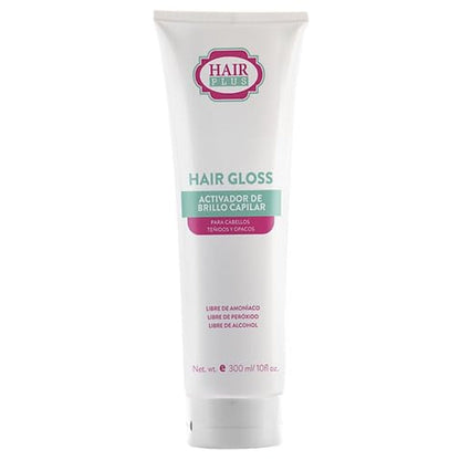 Hair Plus Hair Gloss 300ml bottle front view for dull hair