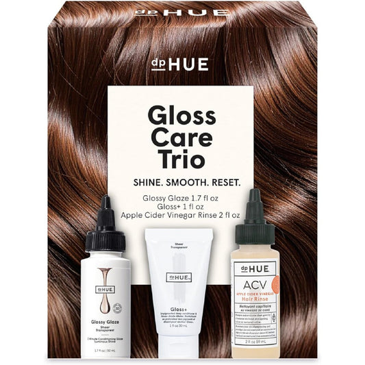 Dphue Gloss Care Trio mini hair set front view