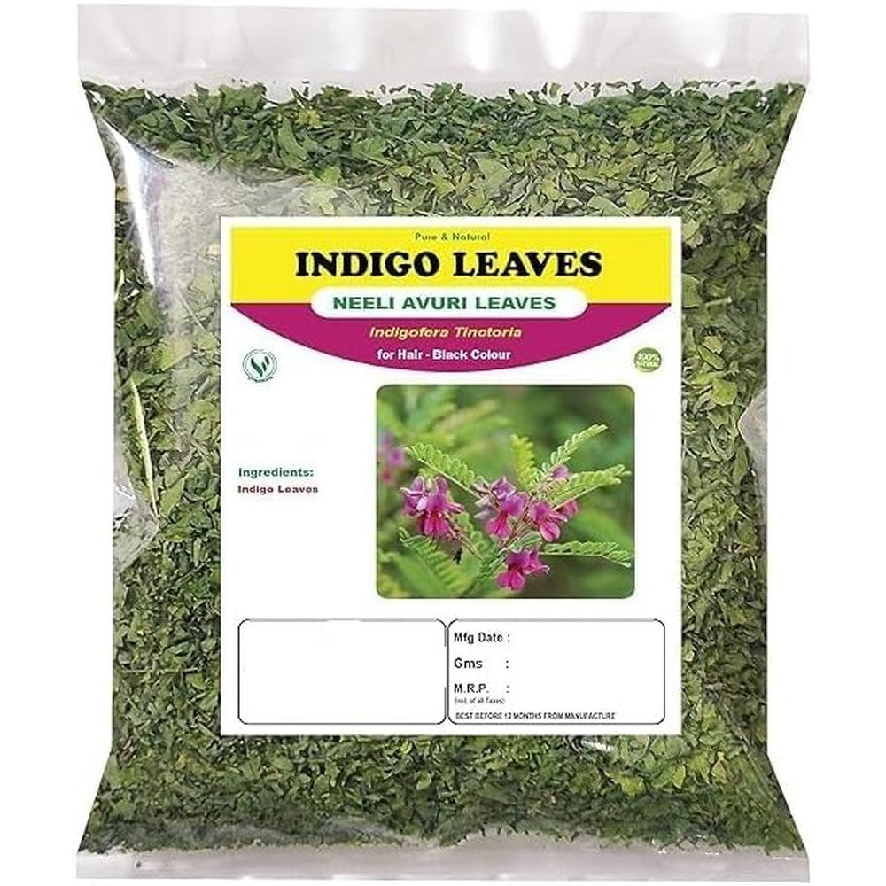 3V Products Natural Indigo Dry Leaves front view packaging