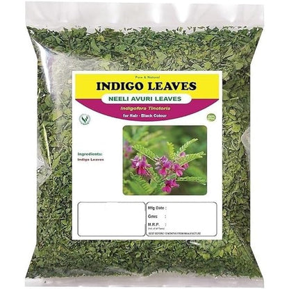 3V Products Natural Indigo Dry Leaves front view packaging