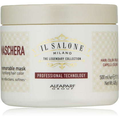 Il Salone Milano Professional Memorable Mask front view of 500ml container for color protection