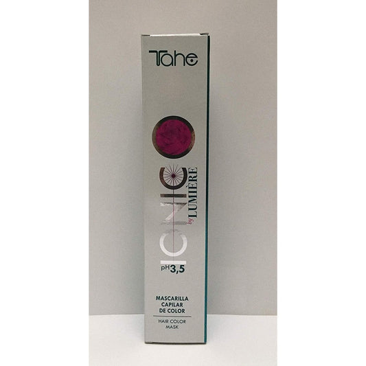 Tahe Ionic By Lumiere pH 3.5 Hair Color Mask Black front view salon hair care treatment