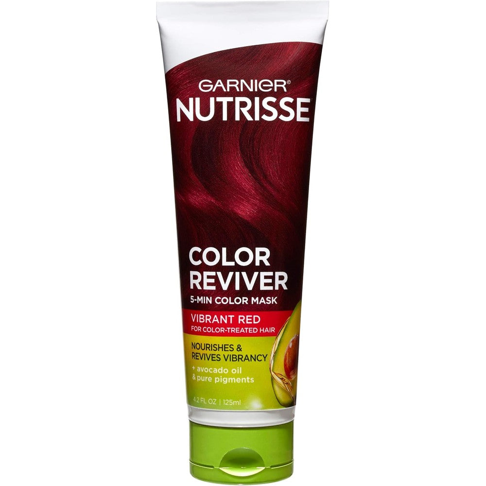 Garnier Nutrisse 5 Minute Nourishing Color Hair Mask front view of tube packaging