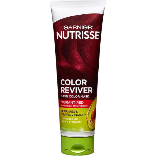 Garnier Nutrisse 5 Minute Nourishing Color Hair Mask front view of tube packaging