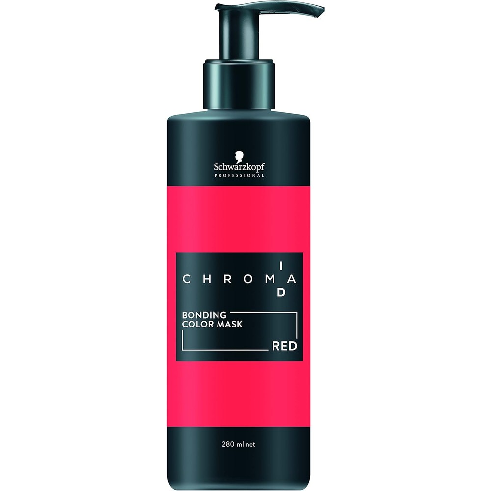 Schwarzkopf Professional ChromaID Intense Bonding Color Mask Red 280 ml front view semi permanent hair color treatment