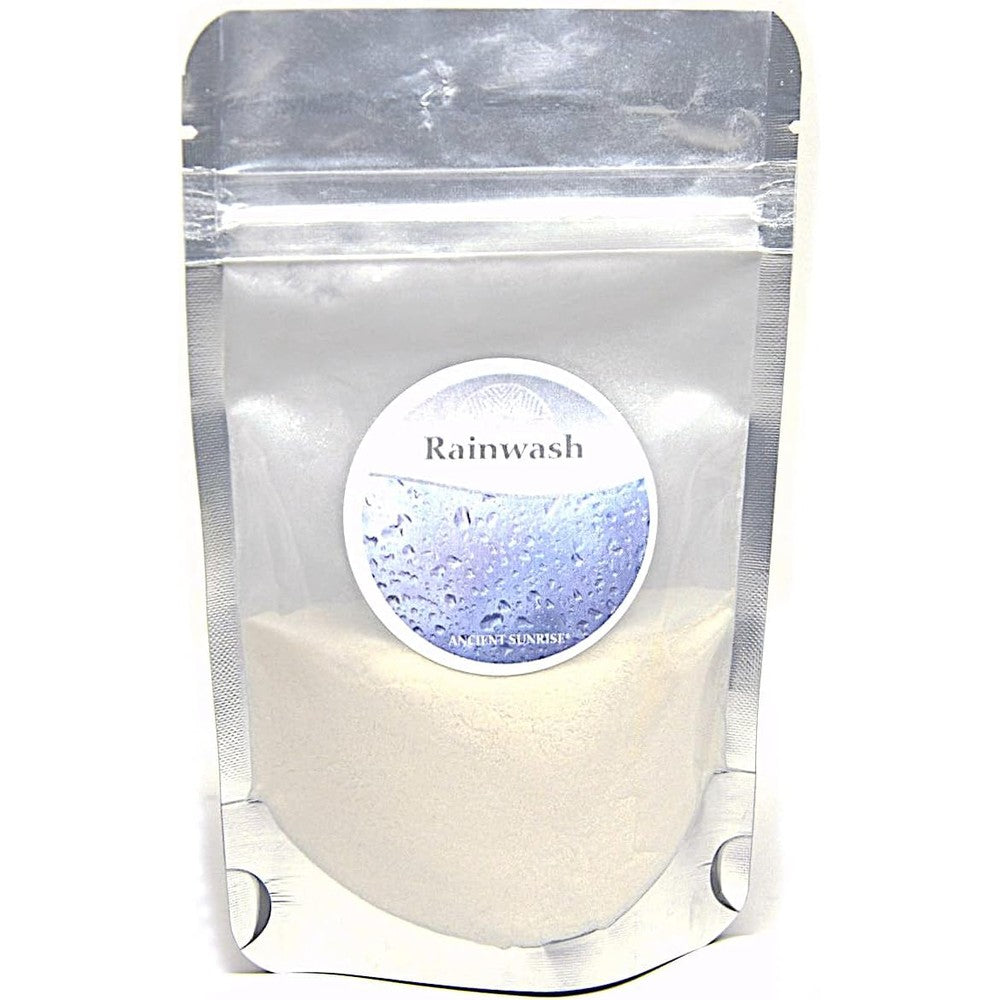 Ancient Sunrise Rainwash 100% Natural Hair Clarifying Treatment 50 gram pouch front view