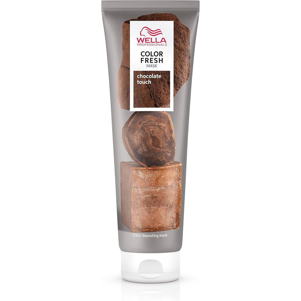 Wella Professionals Color Fresh Mask Chocolate Touch front view salon hair care treatment