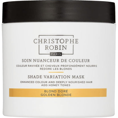 Christophe Robin Shade Variation Mask Golden Blonde 250ml front view bottle