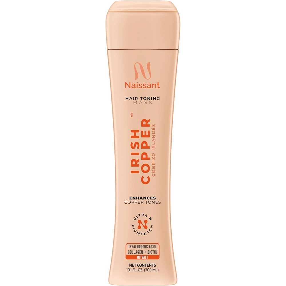 Naissant Irish Copper Hair Toning Mask front view professional packaging