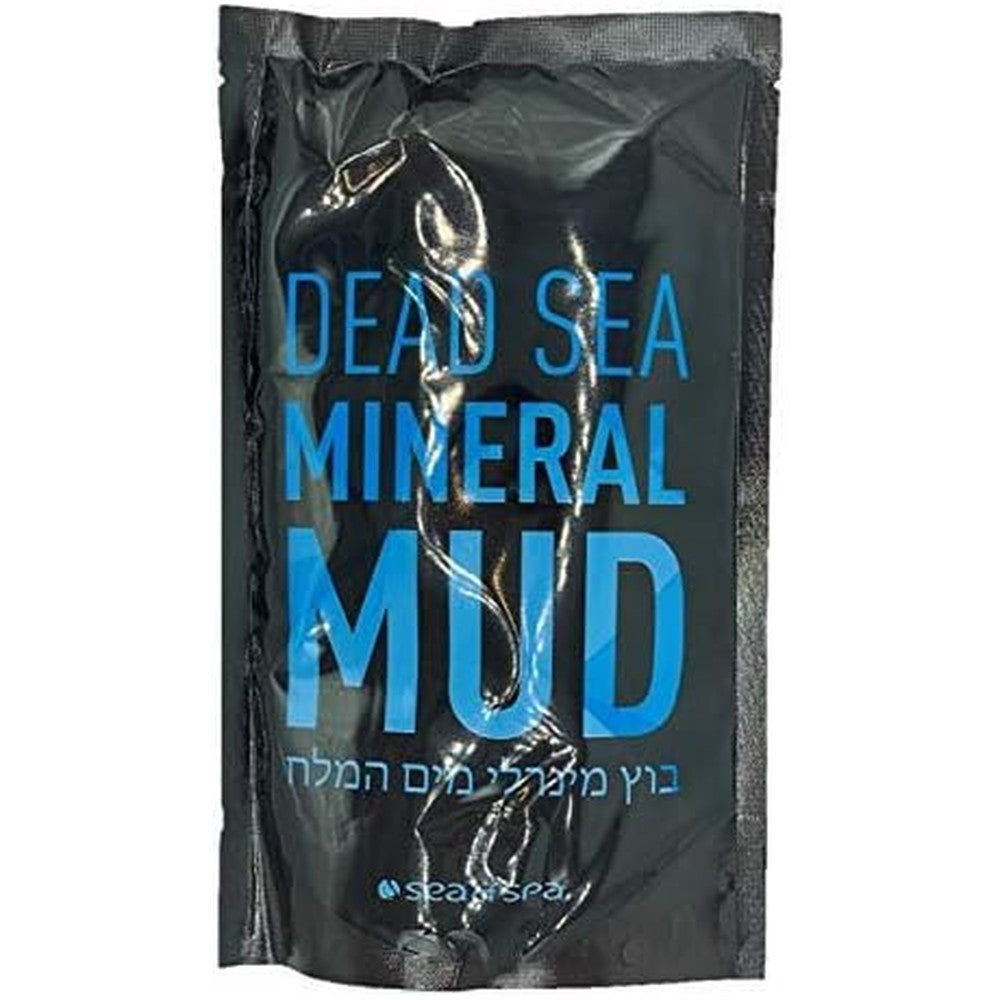 Sea of Spa Dead Sea Mud Bag 600 grams front packaging showing authentic mineral body clay product imported to India.